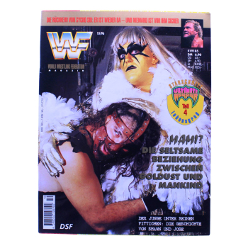 WWF Magazin Nr. 10 (1996) | Ultimate Warrior Poster | Goldust & Mankind | Ehapa